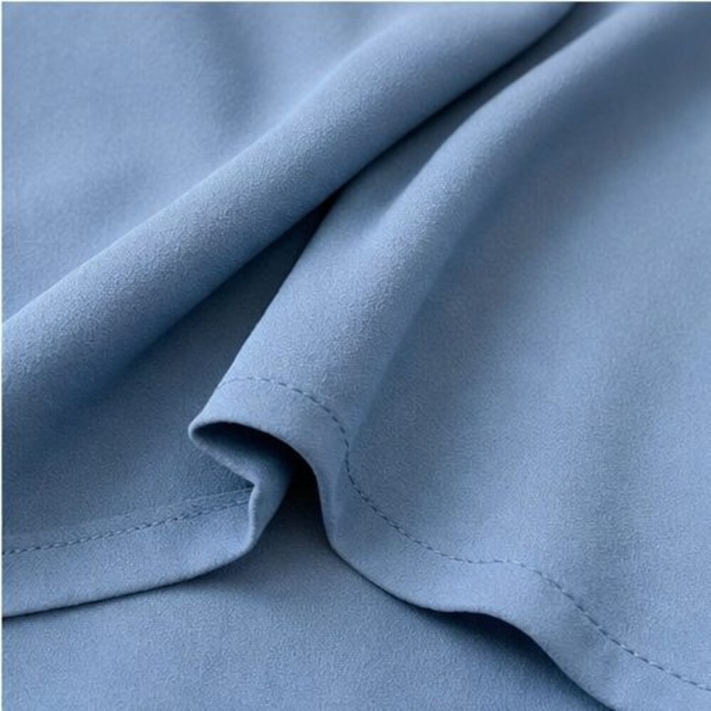 Blue Button Blouse - Picture 6 of 6